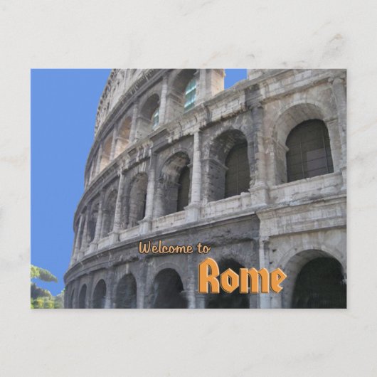 Roman Coliseum Briefkaart (Voorkant)