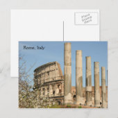 Roman Coliseum Briefkaart (Voorkant / Achterkant)