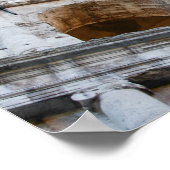 Roman Coliseum in de ochtend Poster (Hoek)