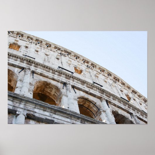 Roman Coliseum in de ochtend Poster (Voorkant)