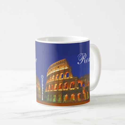 Roman Coliseum Koffiemok (Voorkant rechts)