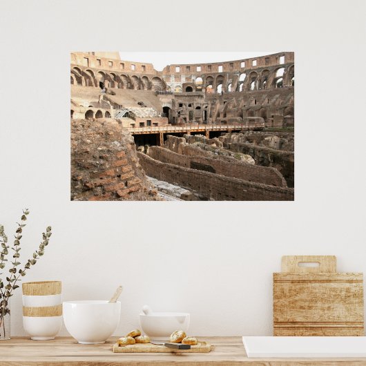 Roman Coliseum Poster (Keuken)