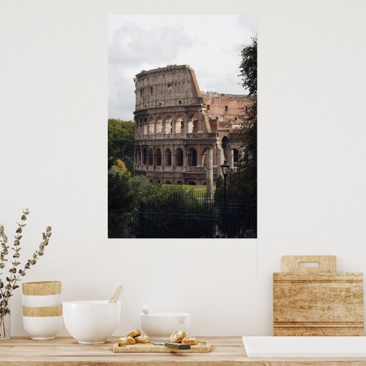 Roman Coliseum Poster (Keuken)