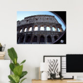 ROMAN COLISEUM POSTER (Thuiskantoor)