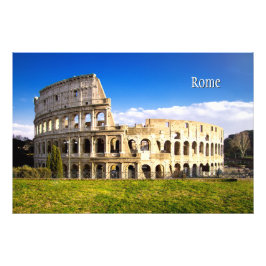 Roman Colosseum Arena Foto Afdruk