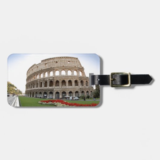 Roman Colosseum Bagagelabel (Voorkant horizontaal)