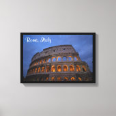Roman Colosseum bij nacht Canvas Afdruk (Voorkant)