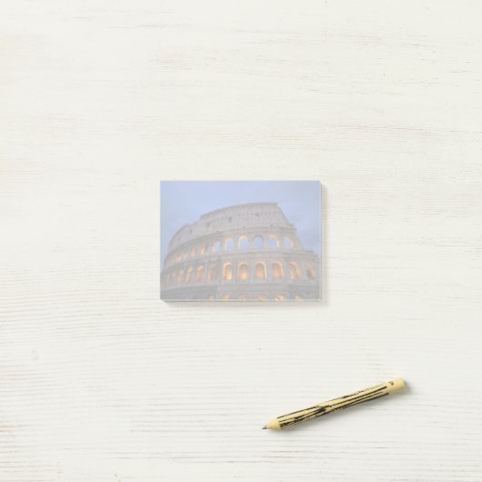 Roman Colosseum bij nacht Post-it® Notes (Op bureau)