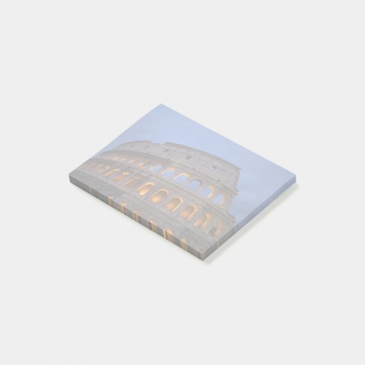 Roman Colosseum bij nacht Post-it® Notes (Schuin)