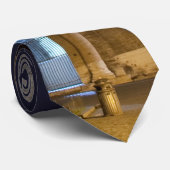 Roman Colosseum bij nacht Stropdas (Opgerold)