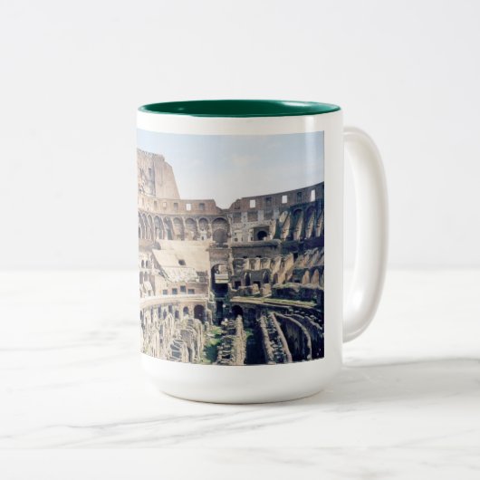 Roman Colosseum Coffee Mok (Voorkant rechts)
