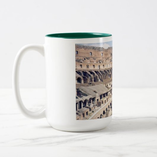 Roman Colosseum Coffee Mok (Links)