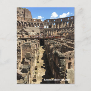 Roman Colosseum, foto Italië Briefkaart