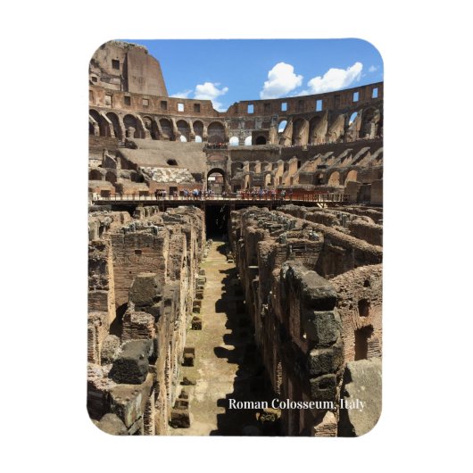 Roman Colosseum, foto Italië Magneet (Verticaal)