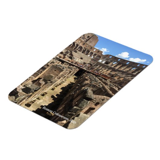 Roman Colosseum, foto Italië Magneet (Linkerzijde)