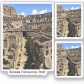 Roman Colosseum, Italië Fotografie van de Sticker  (Voorkant)