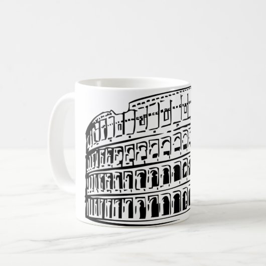Roman Colosseum Koffiemok (Voorkant links)