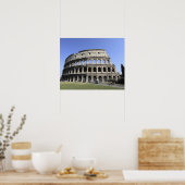 Roman Colosseum Lazio, Italië Poster (Keuken)
