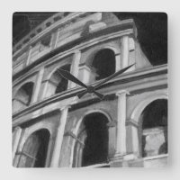 Roman Colosseum met Architecturaal Tekeningen