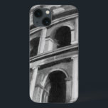Roman Colosseum met Architectural Drawings Case-Mate iPhone Case<br><div class="desc">A picture of the Roman Colosseum complete with archittural drawings of the archways. One of the new seven wonders of the world,  the style of the building still impact modern design. A great gift for someone who loves architecture or studying,  voorheen Rome.</div>