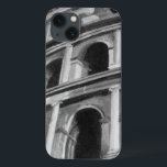 Roman Colosseum met Architectural Drawings Case-Mate iPhone Case<br><div class="desc">A picture of the Roman Colosseum complete with archittural drawings of the archways. One of the new seven wonders of the world, the style of the building still impact modern design. A great gift for someone who loves architecture or studying, voorheen Rome.</div>
