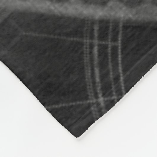 Roman Colosseum met Architectural Drawings Fleece Deken (Hoek)