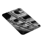 Roman Colosseum met Architectural Drawings Magneet (Rechterzijde)