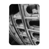 Roman Colosseum met Architectural Drawings Magneet (Verticaal)