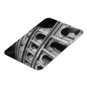 Roman Colosseum met Architectural Drawings Magneet (Linkerzijde)