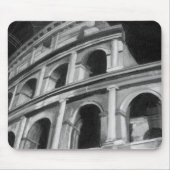 Roman Colosseum met Architectural Drawings Muismat (Voorkant)