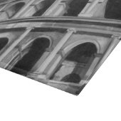 Roman Colosseum met Architectural Drawings Snijplank (Hoek)