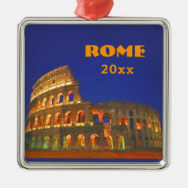 Roman Colosseum Metalen Ornament