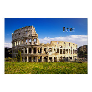 Roman Colosseum Sports Arena Perfect Poster