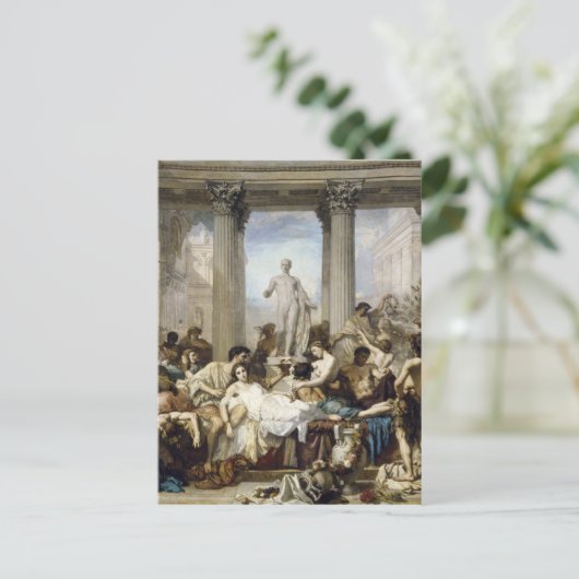 roman decadence briefkaart (Staand voorkant)