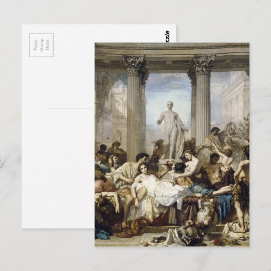 roman decadence briefkaart (Voorkant / Achterkant)