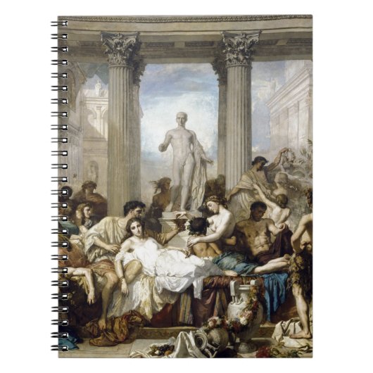 roman decadence notitieboek (Voorkant)