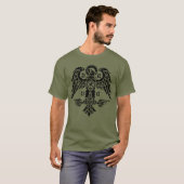 Roman Eagle Militair T-shirt (Voorkant volledig)