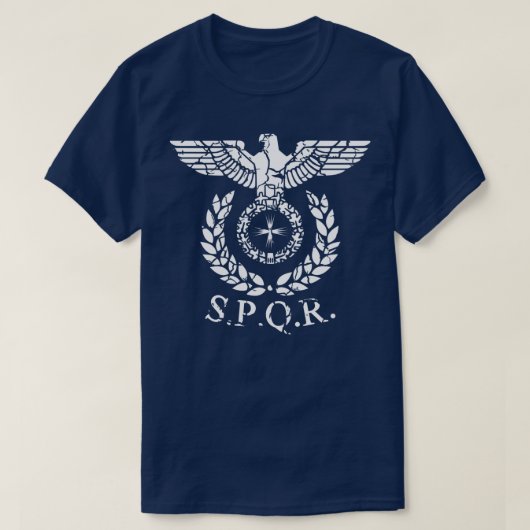 Roman Emblem SPQR T-shirt (Design voorkant)