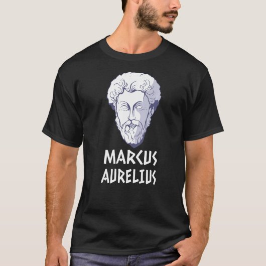 Roman Emperor Antiek Philosopher Truth Marcus Aur T-shirt (Voorkant)