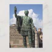 Roman Emperor-standbeeld Briefkaart (Voorkant)