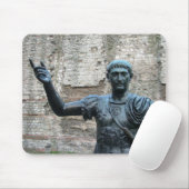 Roman Emperor Trajan Muismat (Met muis)