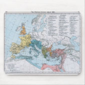 Roman Empire 395 AD Mousemat Muismat (Voorkant)