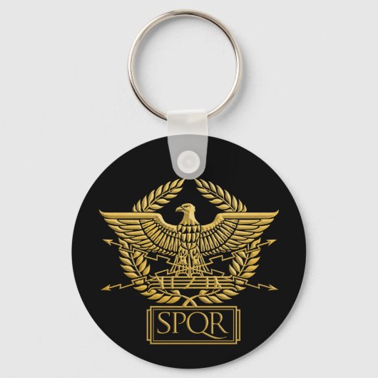 Roman Empire Aquila Eagle Sleutelhanger (Voorkant)