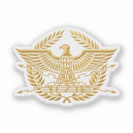 Roman Empire Aquila Eagle Sticker (Voorkant)