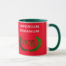 Roman Empire Crest Coffee Mok