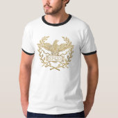 Roman Empire Eagle Mosaic Emblem T-shirt (Voorkant)