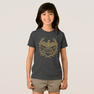 Roman Empire Eagle Mozaïek Embleem Tri-Blend Shirt