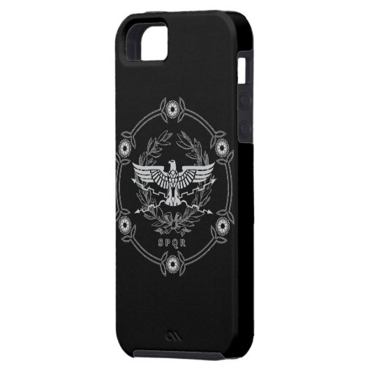 Roman Empire Emblem Case-Mate iPhone Case (Achterkant Links)