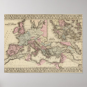 Roman Empire, Griekenland Poster