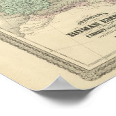 Roman Empire in de tijd van Christus Poster (Hoek)